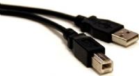 Bytecc USB2-AB-15B USB 2.0 CABLE - A Male to Type B Male, 15 ft, Hi-speed data transfer up to 480Mbps from PC or Mac to printer, USB printer cable is 10' or 6' long, A-B cable, Black Color (USB2-AB-15B USB2 AB 15B USB2AB15B USB2AB USB2-AB USB2 AB) 