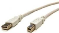 Bytecc USB2-AB-6W - USB 2.0 CABLE - A Male to Type B Male, 6 ft, Hi-speed data transfer up to 480Mbps from PC or Mac to printer, USB printer cable is 10' or 6' long, A-B cable, White Color (USB2-AB-6W USB2 AB 6W USB2AB6W USB2-AB USB2 AB USB2AB) 