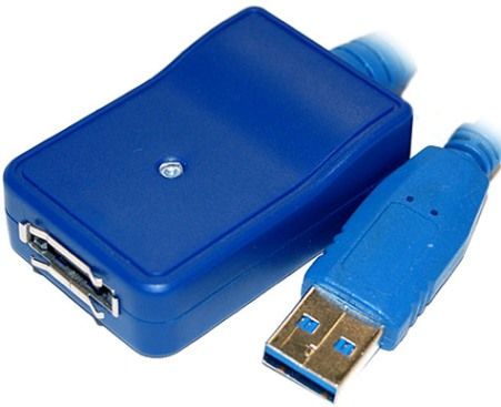 Bytecc USB3-ESATA SuperSpeed USB 3.0 to eSATA 3Gbs Adaptor, USB 3.0 to eSATA 2