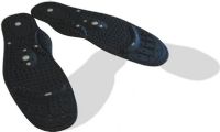 JaClean USJ-786XL Felicity Massaging Shiatsu Insole, X-Large Size; Great arch support; Air vents to keep feet fresh; Applies a Shiatsu massage while you walk; Restores health without harmful side effects; Magnets to soothe muscles; Dimensions  13" x 4" x 0.2"; Weight 0.31 Lbs; UPC 045656009175 (JACLEANUSJ786XL JA CLEAN USJ786XL USJ 786XL 786 XL JA-CLEAN-USJ786XL USJ-786XL 786-XL) 