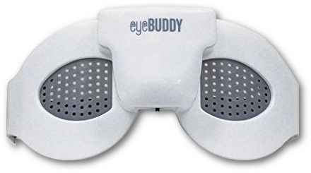Ja Clean USJ-826 Eye Buddy Eye Massager, 2 adjustable speeds Gentle vibration, Soft comfortable foam lining, Lightweight plastic frame and screen, Elasticized adjustable strap with a Velcro fastener, Powered by a single AA battery, Portable and lightweight Ideal for travel and relaxation, Dimensions 6.5