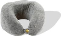 Ja Clean USJ-850 Memory Foam Travel Pillow, Gray Color; Provides incredible comfort; Memory foam contours itself to the shape of your neck and head; Great for travel, the office, or home; Minimizes muscle stress and tension; Compact and lightweight; Roll up pillow, with drawstring; Dimensions 9" x 6.5" x 4.5"; Weight 0.61 Lbs; UPC 045656010768 (JACLEANUSJ850 JA CLEAN USJ850 USJ 850 JA-CLEAN-USJ850 USJ-850) 