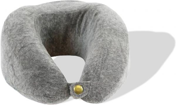 Ja Clean USJ-850 Memory Foam Travel Pillow, Gray Color; Provides incredible comfort; Memory foam contours itself to the shape of your neck and head; Great for travel, the office, or home; Minimizes muscle stress and tension; Compact and lightweight; Roll up pillow, with drawstring; Dimensions 9