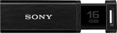 Sony USM16GQX/B MicroVault 16GB USB Flash Drive Memory, USB 3.0 support, Up to 226MB/s transfer speed good for quick back up or large sized files, Click style design with bright and visible LED indicator, Automatic Recognition & Synchronization, File encryption with 