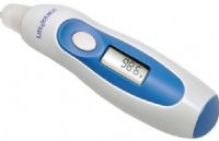 LifeSource UT-302 Instant Read Ear Thermometer, Display resolution 0.1ºF or ºC, Response time 1.0 Second, Fever Indicator, 10 Memory Recall, Illuminated Screen, One-button Activation, One-second Reading, An accurate reading in just one second (scans the ear 512 times per second), Battery life Approximately 5000 measurements, UPC 093764602245 (UT302 UT 302) 