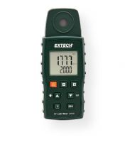 Extech UV510-NIST Ultraviolet-A Light Meter with NIST Calibration; Sensor wavelength range 320 to 390nm; NIST Calibration; Auto power off with disable; Dimensions 5.5 x 2.3 x 1.0 inches; Weight 0.35 lbs; UPC 793950215111 (EXTECHUV510NIST UV510NIST UV510/NIST TELECOMMUNICATIONS ENGINEERING RESEARCH INVESTIGATION) 