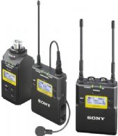 Sony UWPD16/42 Lav Mic, Bodypack TX, Plug-on TX and Portable RX Wireless System; 638 MHz - 698 MHz (UHF-TV channels 42 - 51) Frequency Range; 60 MHz Occupied RF Bandwidth; PLL Synthesized System; Space Diversity Reception System; Tone Squelch Circuitry; Simultaneous Multi-Channel Operation; For use with UWP-D, UWP and WL-800 Series wireless products operating on the same frequencies; UPC 027242874077 (UWPD1642 UWPD1-642 UW-PD1642) 