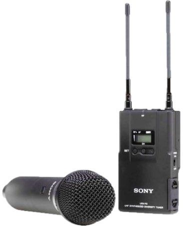 Sony UWPV2/4244 Handheld Microphone TX and Portable RX Wireless System For use with UWP Series wireless products operating on the same frequencies, Frequency Range 638 MHz to 662 MHz (TV channels 42 to 45), Occupied RF Bandwidth 24 MHz, Suitable for news gathering and for use in PA systems, UPC 027242720626 (UWPV24244 UWPV2-4244 UWPV2 4244 UWP-V2/4244)