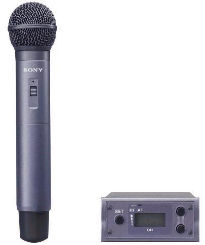 Sony UWPX2/6264 UWP Series UHF Synthesized wireless microphone system, Suitable for use in PA systems, Supplied with a microphone holder and screw adapter, PLL Synthesized System to achieve stable transmission and reception, Space Diversity Reception System (UWPX26264 UWPX2 6264)