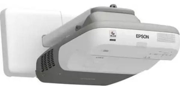 Epson V11H318020 model PowerLite 450W LCD projector, 2500 ANSI lumens Image Brightness, 2000:1 Image Contrast Ratio, 59.1 in - 97 in Image Size, 1.5 ft - 2.5 ft Projection Distance, 0.37 - 0.5:1 Throw Ratio, 1.35x Digital Zoom Factor, 1280 x 800 WXGA native / 1680 x 1050 WXGA resized Resolution, Widescreen Native Aspect Ratio, 162 MHz Video Bandwidth, 1,024,000 pixels - 1,280 x 800 x 3 Display Format (V11H318020 V11H-318020 V11H 318020 )