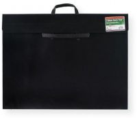 Star V420H-BLK Sable 20" x 26" Portfolio; Stain and water resistant, acid free coating is designed to protect contents, providing archival, safe storage; Expands to 2" capacity; Has VELCRO brand closure and a nylon carrying handle; Comes in Black; UPC 806509112011 (V420H-BLK V420HBLK PORTFOLIO-V420H-BLK SABLE-V420H-BLK STARV420H-BLK STAR-V420H-BLK) 