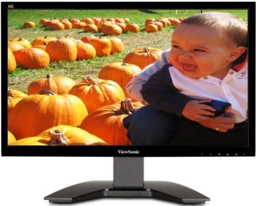ViewSonic VA1912-LED Widescreen 19/48cm (18.5 Viewable) Monitor LED Display, Contrast Ratio 1000:1, Viewing Angles170 (H) x 160 (V), Brightness 250cd/m2, Optimum Resolution 1366768, Response Time 5ms, Pixel Pitch 0.3  0.3mm, Aspect Ratio 16:9, Dynamic Contrast Ratio 10000000:1, Tilt 22 ~ -5, TCO certified, Audio Speakers, UPC 766907639612 (VA1912LED VA1912 LED VA-1912-LED VA 1912-LED)