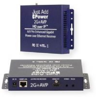 Just and Add Power VBS-HDIP-218AVP 2G+  A/V Pro Enhanced Receiver; Stereo or Multi-channel audio supported; Built-in video wall support; 3D Support; USB 2.0 over IP for KVM; Stereo audio extractor with adjustable Audio Delay (up to 170 ms); HDMI pass-through on transmitter; One-way CEC Control; Locking HDMI cables; Compliancy: HDCP & RoHS/FCC/CE; Operating Temp: 0-60 &#8304;C / 32-140 &#8304;F (VBSHDIP218AVP VBS-HDIP-218AVP VBSHDIP218AVP) 