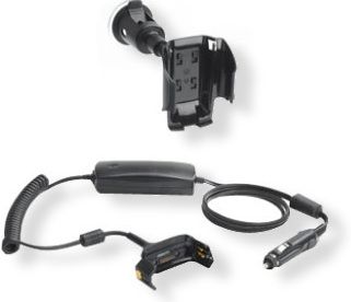 Zebra Technologies VCH5500-111R Vehicle Holder Kit, Compatible with MC55 Barcode Readers, Includes Mount and Auto Charger Cable, Weight 1 lbs, UPC 853585464770 (VCH5500111R VCH5500 111R VCH5500-111R ZEBRA-VCH5500-111R)