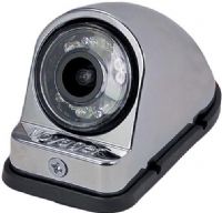 Voyager VCMS50LCM Left Side Color CMOS IR LED Camera with Low Light Assist, Chrome, 1/4" CMOS Sensor, IR LED Low Light Enhancement, Built-in Microphone, NTSC Video Output Signal Format, Mirror (Reversed) Image Orientation, Machined Aluminum Body, High Performance Color Optics, Waterproof (IP69K), Corrosion resistant (ASTM B117), 12 Volt DC Power (VC-MS50LCM VCM-S50LCM VCMS-50LCM VCMS50L-CM VCMS50L) 