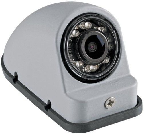 Voyager VCMS50RGP Right Side Color CMOS IR LED Camera with Low Light Assist, Grey Primer Housing, 1/4