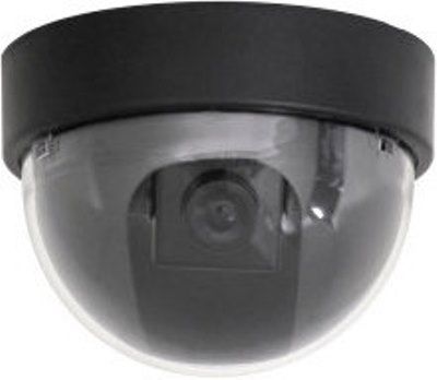 Seco-Larm VD-20NN Dummy Dome Camera; Incorporates a realistic camera module to give it an authentic look; Constructed of strong ABS plastic; UPC 676544009320 (VD20NN VD 20NN VD-20-NN) 