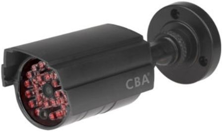 Seco-Larm VD-30BNNAQ Realistic Dummy Bullet Camera Camera with 23 Working LEDs, LEDs turn on at night to simulate real camera operation, Requires two AA batteries (not included), LEDs should operate up to 1 year under typical use before batteries need replacing (VD30BNNAQ VD 30BNNAQ VD-30-BNNAQ) 