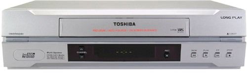 Toshiba VE-31 Two-Head Multi-System VCR For 110-220 Volts, This VCR will not play on an NTSC TV, only on a PAL or Multi-System TV, 2 Heads (VE 31 VE31)