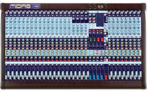 Midas VENICE 320 Compact Console Mixer, 32 Channels, 24 mono/4 stereo, Inputs 46; Mono-Inputs Mic/Line Inserts 24; Stereo-Line/Mono-Mic-Input Channels 4/4; Stereo-Effect-Returns Line 4 (VENICE-320 VENICE320 VENICE)