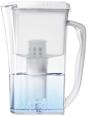 Verbatim 98871 Water Filtration Pitcher, Capacity 0.26 Gallons, Filter life 3 months/53 Gallons, Minimum temperature 33.00 degrees Farenheit, Maximum temperature 95.00 degrees Farenheit; Dimensions 8.50