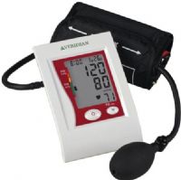 Veridian Healthcare 01-5041 Semi-Automatic Digital Blood Pressure Arm Monitor, Adult, Features manual inflation/automatic deflation, Large LCD display indicates reading progress and systolic, diastolic and pulse results simultaneously with date and time stamp, Clinically accurate readings, 60-reading memory bank, UPC 845717002691 (VERIDIAN015041 015041 01 5041 015-041) 