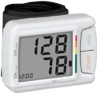 Veridian Healthcare 01-540 SmartHeart Wrist Digital Blood Pressure Monitor, Adult, Fully automatic, one-button operation is easy to use for at-home monitoring, Clinically accurate readings, Displays systolic, diastolic and pulse readings simultaneously with date and time stamp, Memory bank stores up to 60 readings, UPC 845717004183 (VERIDIAN01540 01540 01 540 015-40) 