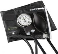 Veridian Healthcare 02-1045 Sterling Series Latex-Free Adjustable Aneroid Sphygmomanometer, Thigh, Proven reliability at an affordable price, Adjustable gauge allows the user to easily set the gauge to zero, Designed for many years of demanding service in the hospital, physician offices, nursing homes or EMT environment, UPC 845717000154 (VERIDIAN021045 021045 02 1045 021-045 0210-45) 