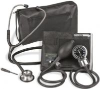 Veridian Healthcare 02-12501 Pinnacle ProKit Adjustable Aneroid Sphygmomanometer with Stethoscope, Adult, Black, Outstanding quality and versatility come together in convenient all-in-one, professional kits, Every ProKit includes a large coordinating attaché case, UPC 845717000383 (VERIDIAN0212501 0212501 02 12501 021-2501 0212-501) 