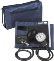 Veridian Healthcare 02-12802 ProKit Aneroid Sphygmomanometer, Adult, Navy Blue, Standard air release valve and bulb and nylon calibrated adult cuff, Size: 5.5"W x 21"L; Fits arm circumference 11" - 16.375", Outstanding quality and versatility come together in convenient all-in-one professional kit, UPC 845717000567 (VERIDIAN0212802 0212802 02 12802 021-2802 0212-802) 