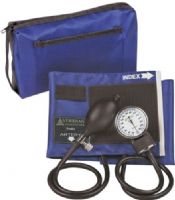 Veridian Healthcare 02-12803 ProKit Aneroid Sphygmomanometer, Adult, Royal Blue, Standard air release valve and bulb and nylon calibrated adult cuff, Size: 5.5"W x 21"L; Fits arm circumference 11" - 16.375", Outstanding quality and versatility come together in convenient all-in-one professional kit, UPC 845717000574 (VERIDIAN0212803 0212803 02 12803 021-2803 0212-803) 