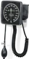 Veridian Healthcare 02-130 Sterling Wall-Type Latex-Free Clock Aneroid Sphygmomanometer, Adult, Ideal solution for professional, institutional use, Adjustable gauge with luminescent dial and needle for readings in low light, Generous 6" diameter gauge face, Convenient built-in cuff storage area, UPC 845717000635 (VERIDIAN02130 02130 02 130 021-30) 