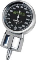 Veridian Healthcare 03-140 Replacement Pinnacle Gauge, Chrome-Plated, Black Gauge Face, Luminescent Dial and Needle For use with Pinnacle Series Aneroid Sphygmomanometers, UPC 845717000703 (VERIDIAN03140 03140 03 140 031-40) 