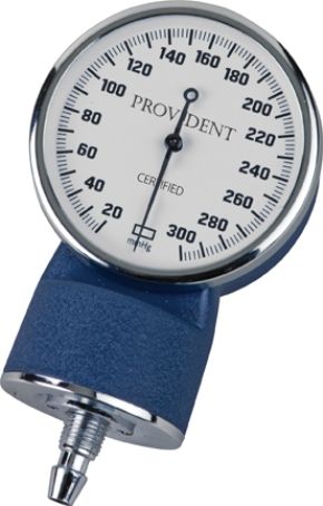 Veridian Healthcare 03-143 Replacement Provident Gauge, Blue Gauge, White Gauge Face For use with All Provident Sphygmomananometers, UPC 845717000734 (VERIDIAN03143 03143 03 143 031-43)