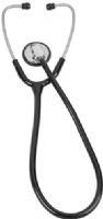 Veridian Healthcare 05-10201 Pinnacle Series Low Profile Adult Stethoscope, Black, Superior sound transmission and acoustical clarity for physical assessment and general diagnosis, TrueTone technology effectively monitors high and low frequencies by varying the pressure applied to the chestpiece, Latex-Free, UPC 845717001335 (VERIDIAN0510201 05 10201 051-0201 0510-201 05102-01) 