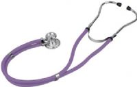 Veridian Healthcare 05-11107 Sterling Series Sprague Rappaport-Type Stethoscope, Lavender, Slider Pack, Traditional heavy-walled vinyl tubing blocks extraneous sounds, Durable, chrome-plated zinc alloy rotating chestpiece features two inner drum seals, effectively preventing audio leakage, Latex-Free, Thick-walled vinyl tubing, UPC 845717001632 (VERIDIAN0511107 0511107 05 11107 051-1107 0511-107) 