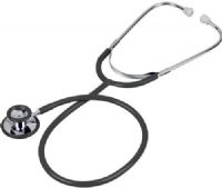 Veridian Healthcare 05-11501 Heritage Series Chrome-Plated Zinc Alloy Dual Head Stethoscope, Black, Boxed, Chrome-plated die-cast zinc alloy dual head design offers superior acoustics and features a rotating chestpiece, Color-coordinated non-chill diaphragm retaining ring and bell ring provide added patient comfort, UPC 845717001748 (VERIDIAN0511501 0511501 05 11501 051-1501 0511-501) 