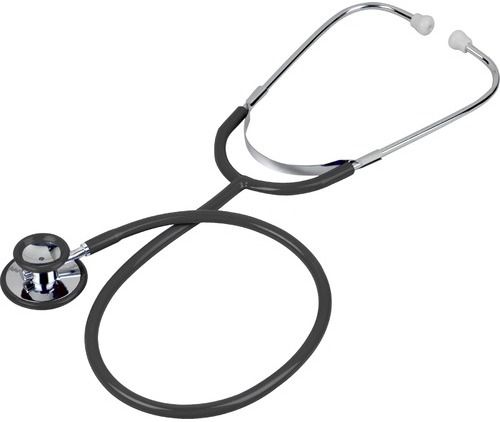 Veridian Healthcare 05-11501 Heritage Series Chrome-Plated Zinc Alloy Dual Head Stethoscope, Black, Boxed, Chrome-plated die-cast zinc alloy dual head design offers superior acoustics and features a rotating chestpiece, Color-coordinated non-chill diaphragm retaining ring and bell ring provide added patient comfort, UPC 845717001748 (VERIDIAN0511501 0511501 05 11501 051-1501 0511-501)
