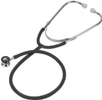 Veridian Healthcare 05-11901 Heritage Series Chrome-Plated Zinc Alloy Newborn Dual Head Stethoscope, Black, Boxed, Durable, chrome-plated die-cast zinc alloy chestpiece with color-coordinated non-chill diaphragm retaining ring (pediatric only) and bell ring for added comfort to the smallest of patients, UPC 845717001830 (VERIDIAN0511901 0511901 05 11901 051-1901 0511-901) 