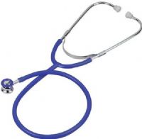 Veridian Healthcare 05-11903 Heritage Series Chrome-Plated Zinc Alloy Newborn Dual Head Stethoscope, Royal Blue, Boxed, Durable, chrome-plated die-cast zinc alloy chestpiece with color-coordinated non-chill diaphragm retaining ring (pediatric only) and bell ring for added comfort to the smallest of patients, UPC 845717001847 (VERIDIAN0511903 0511903 05 11903 051-1903 0511-903) 