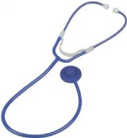 Veridian Healthcare 05-13503 Single Patient Use Disposable Stethoscope, Royal Blue, Disposable design helps prevent cross-contamination in infectious situations, Features a plastic binaural, ultra-sensitive plastic chestpiece and latex-free vinyl tubing, Latex-Free, Tube length 22"/total length 30", UPC 845717002288 (VERIDIAN0513503 05 13503 0513503 051-3503 0513-503) 