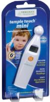 Veridian Healthcare 09-330 Mini Temple Touch Thermometer, Fast, 6-second readout, Clinically accurate, Convenient temple measurement site, One-button operation, Last reading memory recall, Fahrenheit/Celsius measurements, Automatic shut-off, Low-battery indicator, No probe covers required, UPC 845717004169 (VERIDIAN09330 09330 09 330 093-30) 