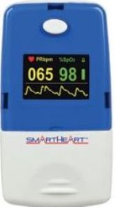 Veridian Healthcare 11-50C SmartHeart Pulse Oximeter; accurately measures blood oxygen levels and heart rate, Measures blood-oxygen saturation (SpO2), pulse rate, and pulse bar, Latex-free oximeter fits a range of finger sizes, circumference approx. 20-75 mm; Easy to keep handy with a quick-release lanyard; One-button operation is easy to use and displays results digitally on a large display; Automatic shut-off, with a battery life indicator; UPC 845717006835 (VERIDIAN1150C VERIDIAN 11-50C)