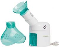 Veridian Healthcare 11-525 Steam Inhaler and Beauty Mask, Provides natural, safe and effective therapy to relieve symptoms due to: allergies, bronchitis, colds, flu, laryngitis, rhinitis, sinusitis and more, Included beauty mask option is ideal for aromatherapy and facial treatments, Variable steam adjustment settings allow the user to control their treatment, UPC 845717002868 (VERIDIAN11525 11525 11 525 115-25) 
