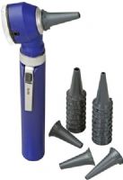 Veridian Healthcare 12-13302 KaWe Piccolight F.O. Navy Blue Otoscope, Sky, Lightweight, plastic design with convenient pocket clip, First-class fiber optic illumination, 2.5V bright white xenon lamp, Illuminant lifespan approx. 20 hrs., Illumination intensity over 15000 Lux, Pivoting 3X lens magnification, UPC 845717133036 (VERIDIAN1213302 1213302 121-3302 1213-302 12133-02) 