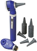 Veridian Healthcare 12-31002 KaWe Piccolight C/E50 Navy Blue Set, Sky, Set includes: Complete otoscope with lamp, ophthalmoscope head with lamp, tube of ten 2.5 mm and ten 4.0 mm disposable specula, canvas storage pouch and two-year warranty (excludes lamp and batteries), UPC 845717310024 (VERIDIAN1231002 1231002 12 31002 123-1002 1231-002 1231-002) 
