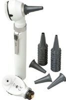 Veridian Healthcare 12-31005 KaWe Piccolight C/E50 Light Grey Set, Stone, Set includes: Complete otoscope with lamp, ophthalmoscope head with lamp, tube of ten 2.5 mm and ten 4.0 mm disposable specula, canvas storage pouch and two-year warranty (excludes lamp and batteries), UPC 845717310055 (VERIDIAN1231005 1231005 12 31005 123-1005 1231-005 1231-005) 