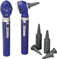 Veridian Healthcare 12-33402 KaWe Piccolight Fiber Optic/E56 Navy Blue Set, Sky, Set includes: Complete otoscope with lamp, complete ophthalmoscope with lamp, tube of ten 2.5 mm and ten 4.0 mm disposable specula, hard-plastic storage box with foam-lining and two-year warranty (excludes lamp and batteries), UPC 845717334020 (VERIDIAN1233402 1233402 12 33402 123-3402 1233-402 1233-402) 