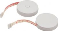 Veridian Healthcare 14-810 Tape Measure, White, High-impact plastic case with retractor mechanism and fiberglass tape, Graduated in inches on one side and centimeters on the other, Measures up to 60" length, Size 1/4"W x 60"L, UPC 845717002882 (VERIDIAN14810 14810 14 810 148-10) 