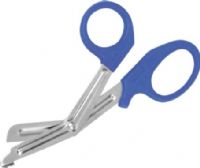 Veridian Healthcare 14-83003 Paramedic Shears/Utility Scissors, 7-1/2", Royal Blue, Comfortable contoured ABS plastic handle, serrated blade edge and blunt tip delivers high-performance cutting with complete control and accuracy, Durable surgical stainless steel blades withstand the rigors of repeated use under the most demanding conditions, Autoclavable up to 290ºF, UPC 845717002967 (VERIDIAN1483003 1483003 14 83003 148-3003 1483-003) 